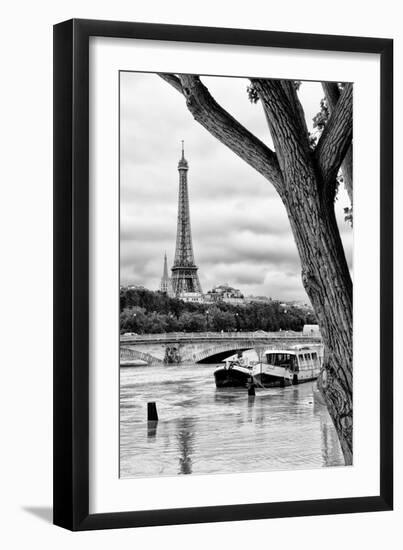 Paris sur Seine Collection - Parisian Trip-Philippe Hugonnard-Framed Photographic Print