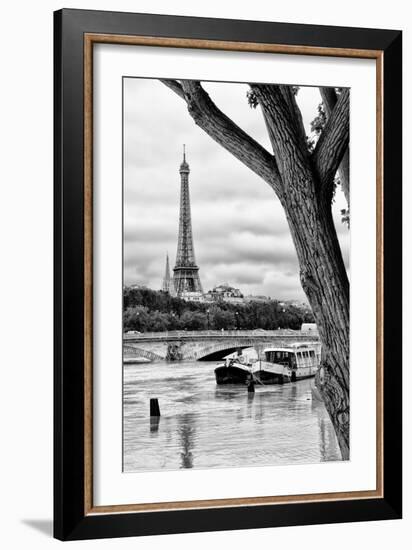 Paris sur Seine Collection - Parisian Trip-Philippe Hugonnard-Framed Photographic Print