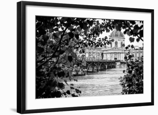 Paris sur Seine Collection - Pont des Arts and French Academy-Philippe Hugonnard-Framed Photographic Print