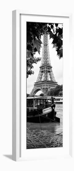 Paris sur Seine Collection - The Eiffel Tower and the Quays V-Philippe Hugonnard-Framed Photographic Print