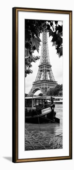 Paris sur Seine Collection - The Eiffel Tower and the Quays V-Philippe Hugonnard-Framed Photographic Print