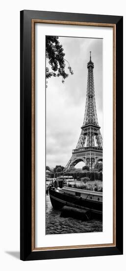 Paris sur Seine Collection - The Eiffel Tower and the Quays XI-Philippe Hugonnard-Framed Photographic Print
