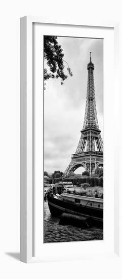 Paris sur Seine Collection - The Eiffel Tower and the Quays XI-Philippe Hugonnard-Framed Photographic Print