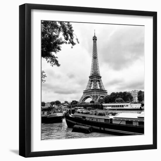 Paris sur Seine Collection - The Eiffel Tower and the Quays XIV-Philippe Hugonnard-Framed Photographic Print