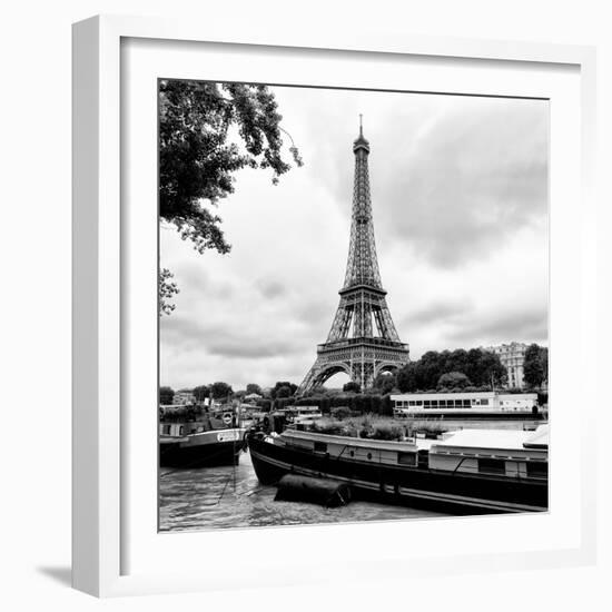 Paris sur Seine Collection - The Eiffel Tower and the Quays XIV-Philippe Hugonnard-Framed Photographic Print