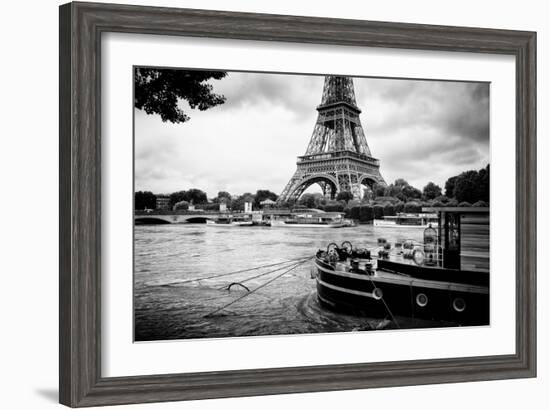 Paris sur Seine Collection - Vedettes de Paris IV-Philippe Hugonnard-Framed Photographic Print