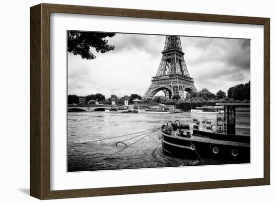 Paris sur Seine Collection - Vedettes de Paris IV-Philippe Hugonnard-Framed Photographic Print