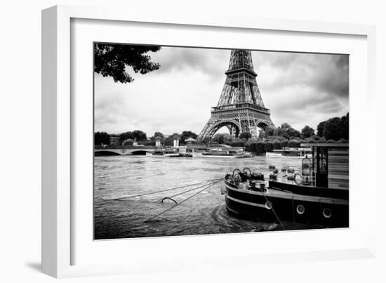 Paris sur Seine Collection - Vedettes de Paris IV-Philippe Hugonnard-Framed Photographic Print