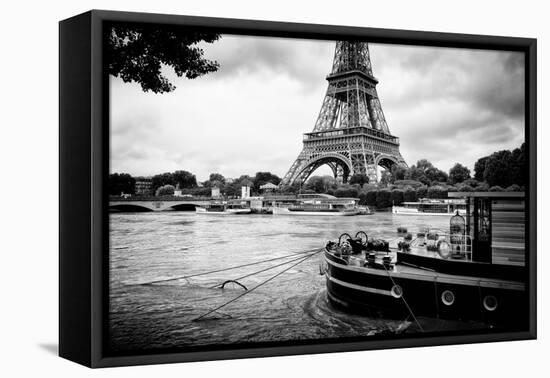 Paris sur Seine Collection - Vedettes de Paris IV-Philippe Hugonnard-Framed Premier Image Canvas