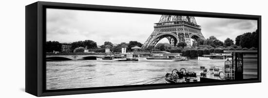 Paris sur Seine Collection - Vedettes de Paris V-Philippe Hugonnard-Framed Premier Image Canvas