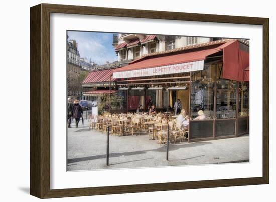 Paris Terrace-Cora Niele-Framed Giclee Print