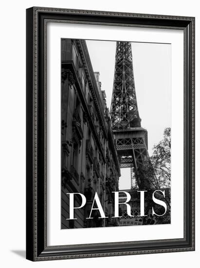 Paris Text 1-Pictufy Studio III-Framed Giclee Print