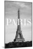 Paris Text 2-Pictufy Studio III-Mounted Giclee Print