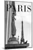 Paris Text 5-Pictufy Studio III-Mounted Giclee Print