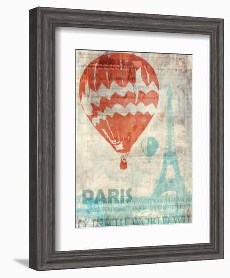 Paris Travel-Ken Roko-Framed Art Print