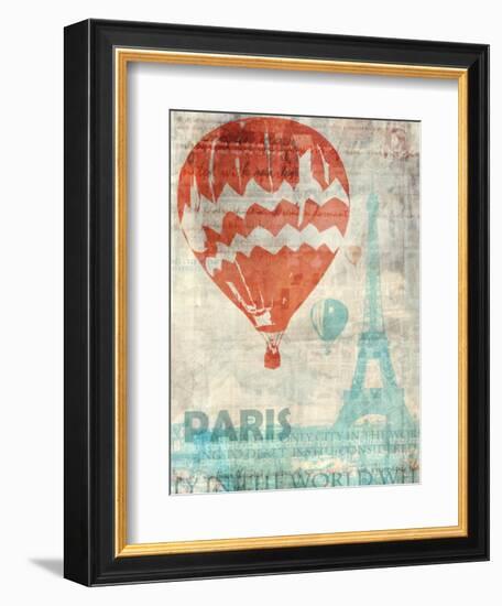 Paris Travel-Ken Roko-Framed Art Print
