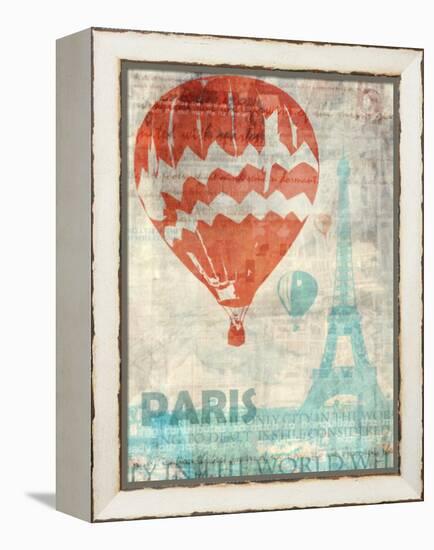 Paris Travel-Ken Roko-Framed Stretched Canvas