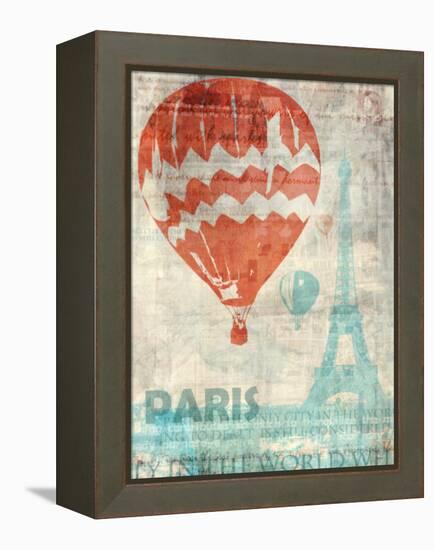 Paris Travel-Ken Roko-Framed Stretched Canvas