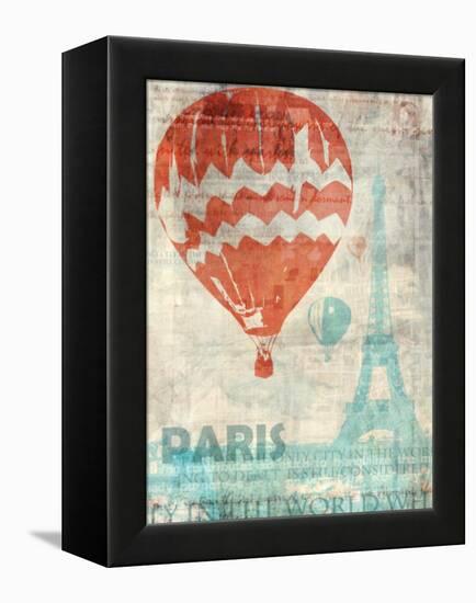 Paris Travel-Ken Roko-Framed Stretched Canvas