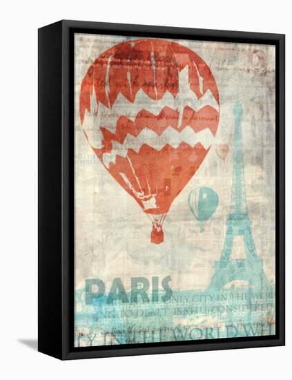 Paris Travel-Ken Roko-Framed Stretched Canvas