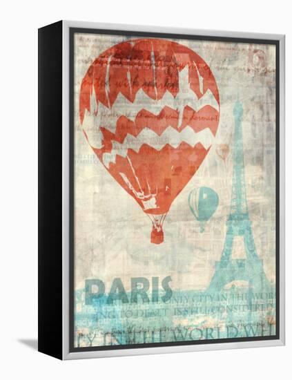 Paris Travel-Ken Roko-Framed Stretched Canvas