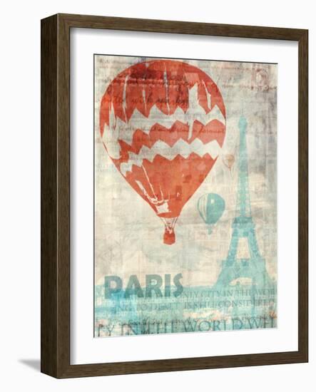 Paris Travel-Ken Roko-Framed Art Print