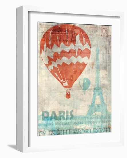 Paris Travel-Ken Roko-Framed Art Print