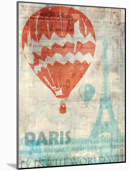 Paris Travel-Ken Roko-Mounted Art Print