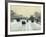 Paris under Snow-Luigi Loir-Framed Giclee Print