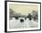 Paris under Snow-Luigi Loir-Framed Giclee Print