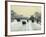 Paris under Snow-Luigi Loir-Framed Giclee Print