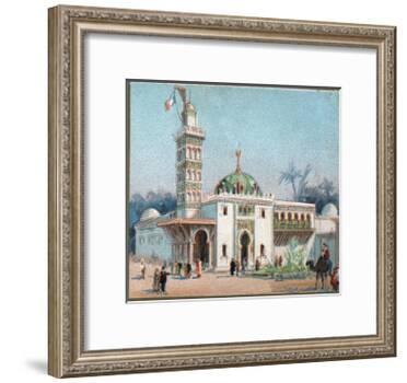 Paris Universal Exhibition of 1889 : The arab mosque-French School-Framed Giclee Print