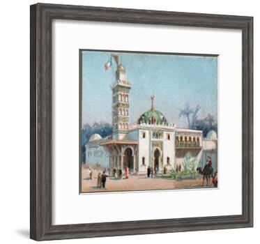 Paris Universal Exhibition of 1889 : The arab mosque-French School-Framed Giclee Print