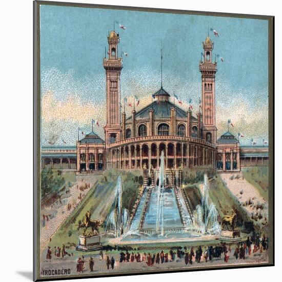 Paris Universal Exhibition of 1889 : Trocadero-French School-Mounted Giclee Print