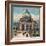 Paris Universal Exhibition of 1889 : View of the Palais des Beaux arts-French School-Framed Giclee Print