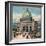 Paris Universal Exhibition of 1889 : View of the Palais des Beaux arts-French School-Framed Giclee Print