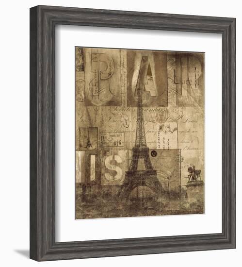 Paris Valentine-Dawne Polis-Framed Art Print