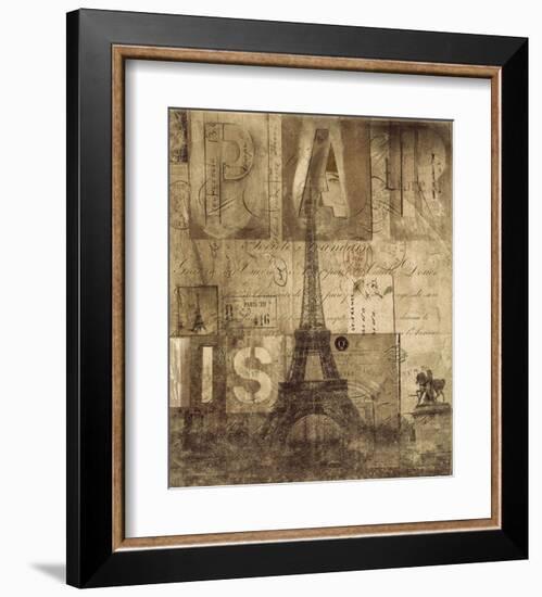 Paris Valentine-Dawne Polis-Framed Art Print