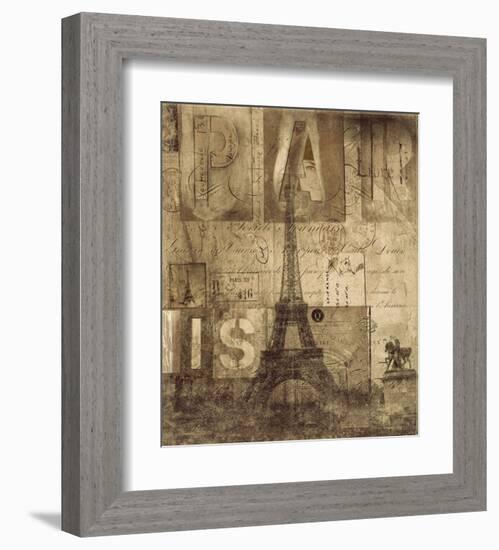 Paris Valentine-Dawne Polis-Framed Art Print