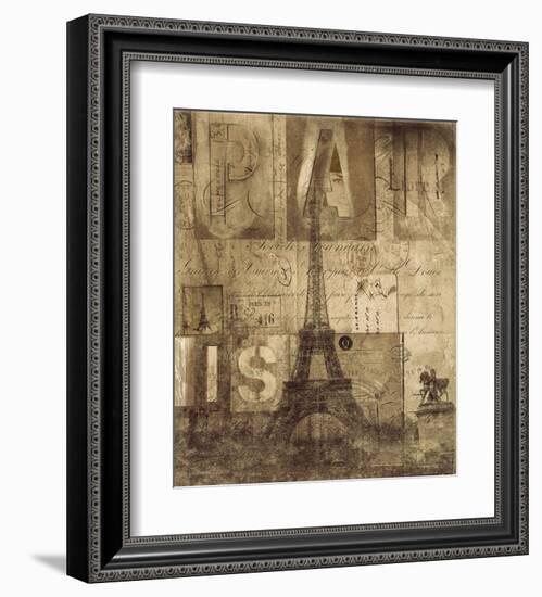 Paris Valentine-Dawne Polis-Framed Art Print