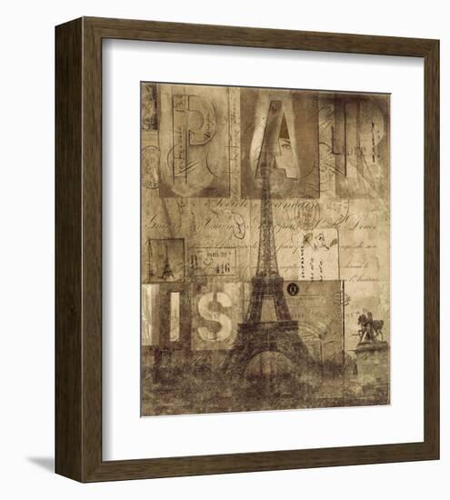 Paris Valentine-Dawne Polis-Framed Art Print