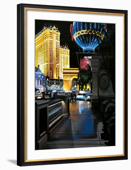 Paris, Vegas-Christophe Susbielles-Framed Art Print