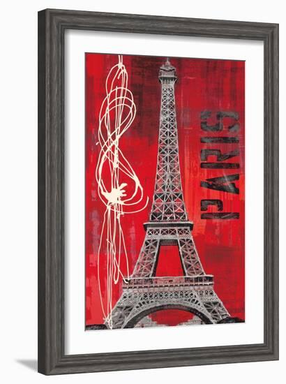 Paris Vibe-Evangeline Taylor-Framed Art Print