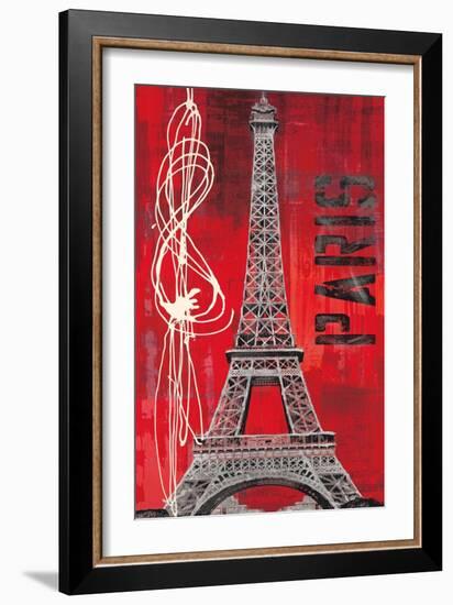 Paris Vibe-Evangeline Taylor-Framed Art Print