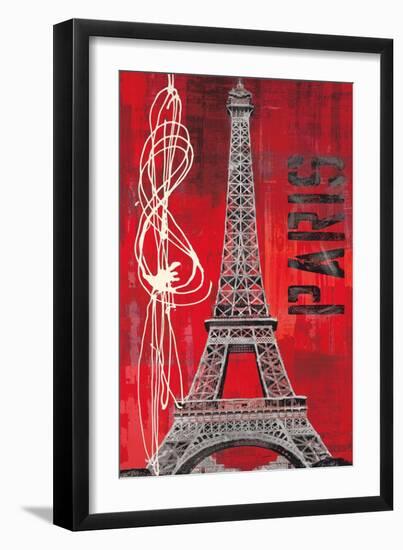 Paris Vibe-Evangeline Taylor-Framed Art Print