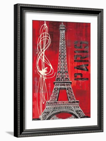 Paris Vibe-Evangeline Taylor-Framed Art Print