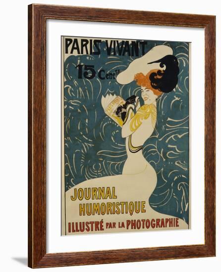 Paris Vivant Poster-Edmond Marie Petitjean-Framed Photographic Print