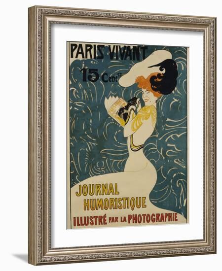 Paris Vivant Poster-Edmond Marie Petitjean-Framed Photographic Print