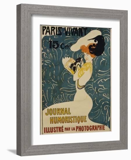 Paris Vivant Poster-Edmond Marie Petitjean-Framed Photographic Print