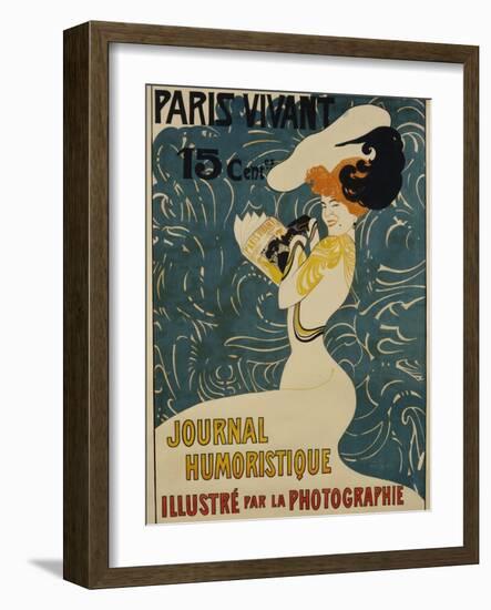 Paris Vivant Poster-Edmond Marie Petitjean-Framed Photographic Print